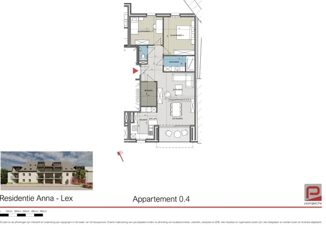 Appartement te koop in Passendale – 1/2