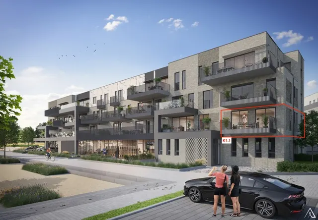 Appartement à vendre à Braine Lalleud – 1/4