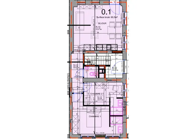 Appartement à louer à Mons – 1/6