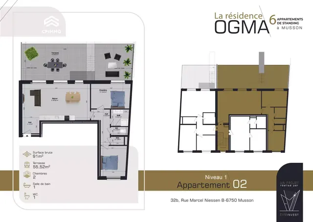Appartement te koop in Musson – 1/10