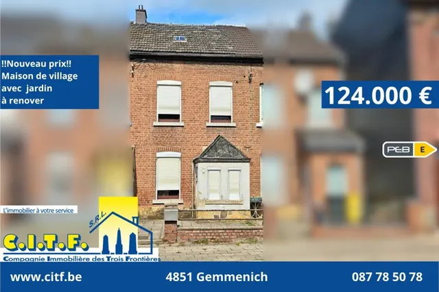 Huis te koop in Plombières Gemmenich – 1/10