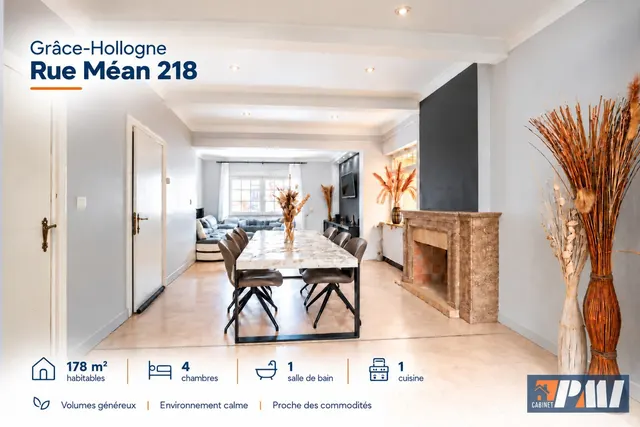 Maison à vendre à Grâce-Hollogne – 1/10
