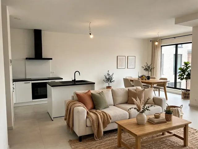 Appartement te huur in Moerbeke – 1/9