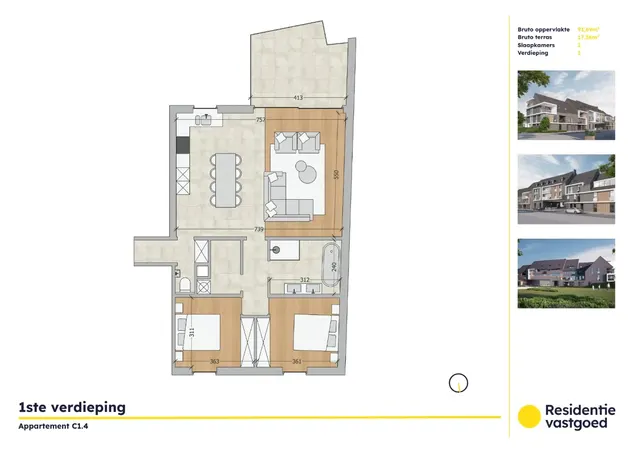 Appartement te koop in Oudenburg – 1/10