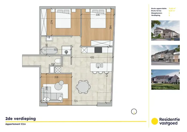 Appartement te koop in Oudenburg – 1/10