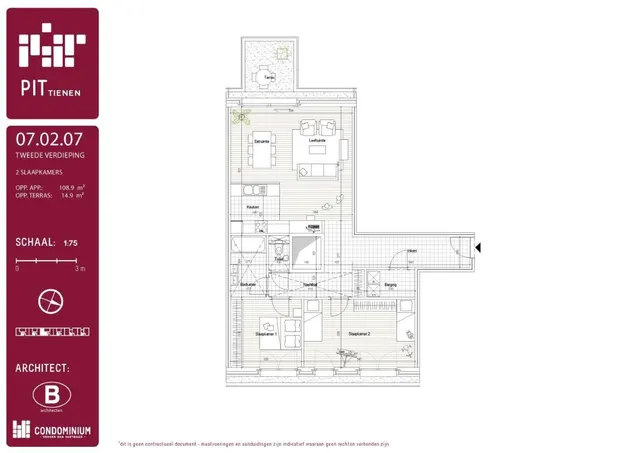 Appartement te koop in Tienen