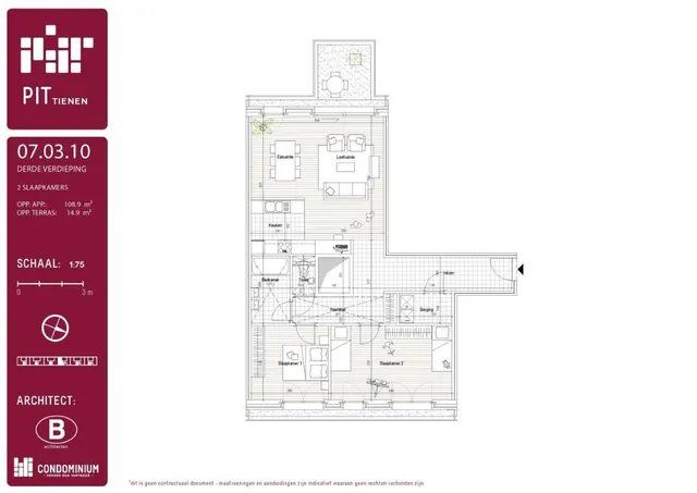 Appartement te koop in Tienen