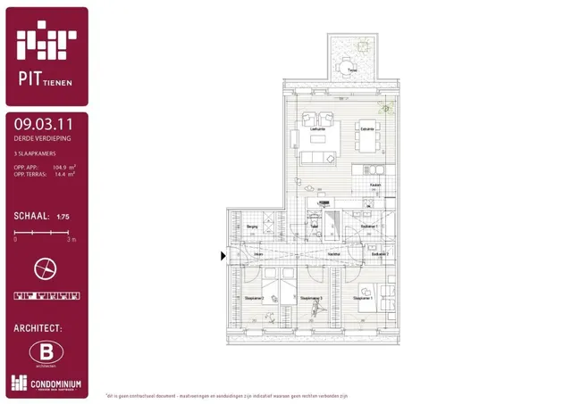 Appartement te koop in Tienen