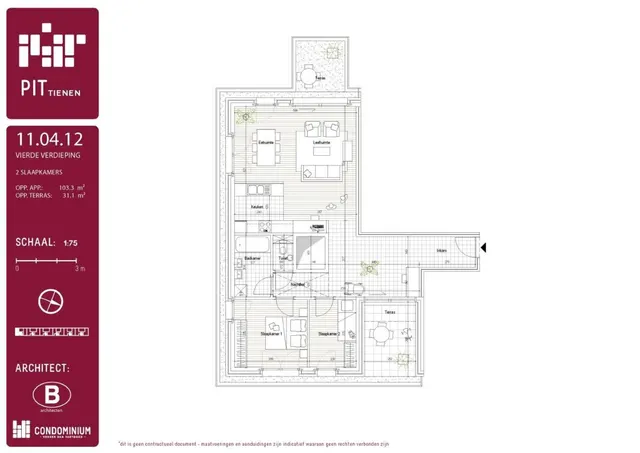 Appartement te koop in Tienen