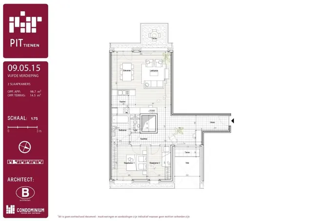 Appartement te koop in Tienen