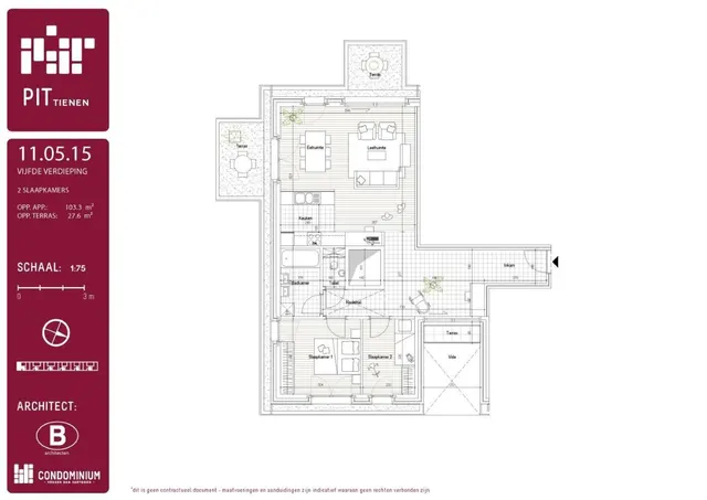 Appartement te koop in Tienen