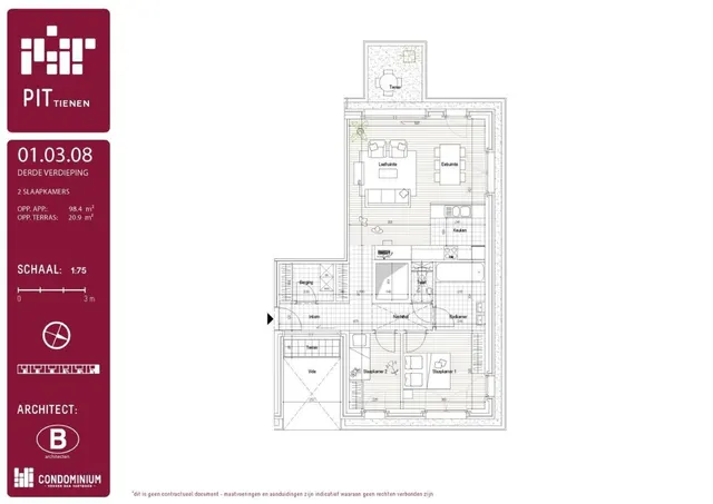 Appartement te koop in Tienen