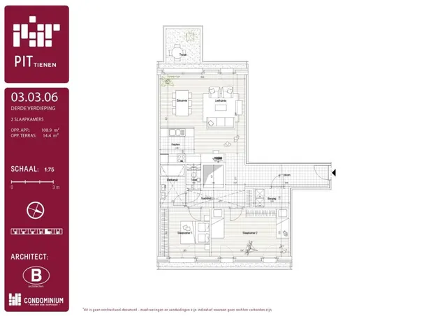 Appartement te koop in Tienen