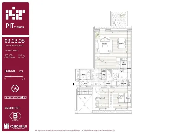 Appartement te koop in Tienen