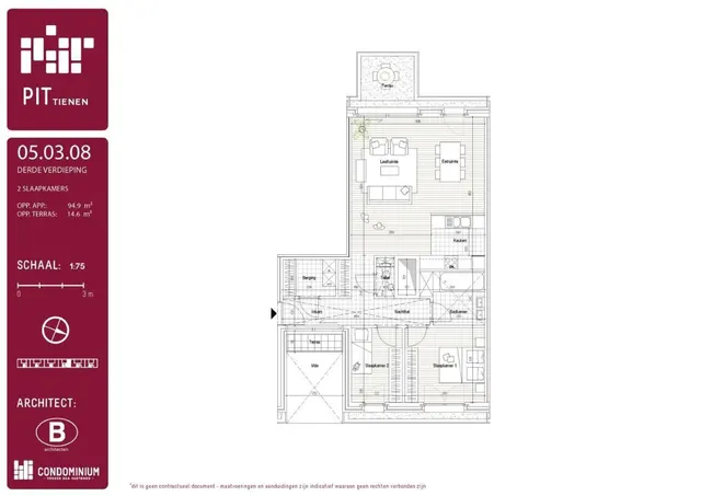 Appartement te koop in Tienen