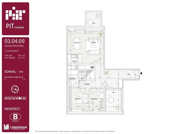 Appartement te koop in Tienen