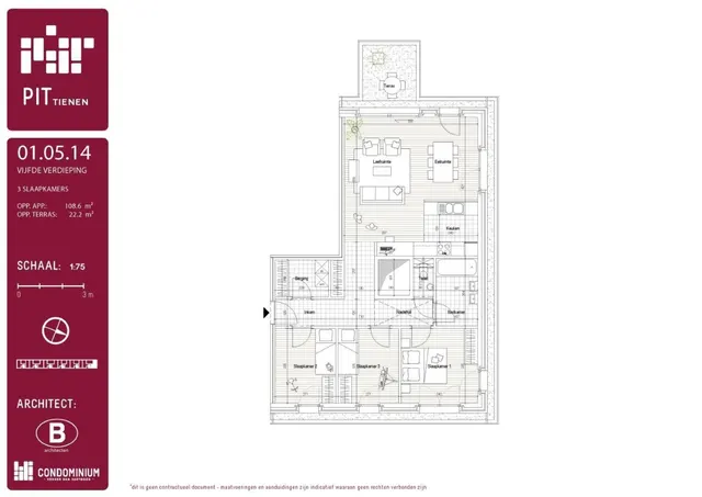 Appartement te koop in Tienen