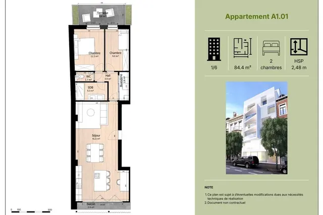 Appartement te koop in Liège – 1/10