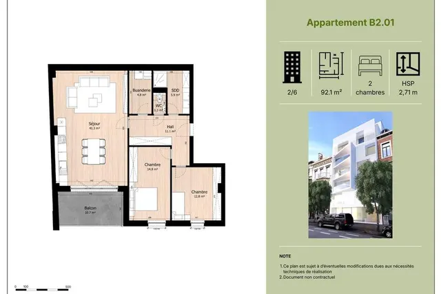 Appartement te koop in Liège – 1/10