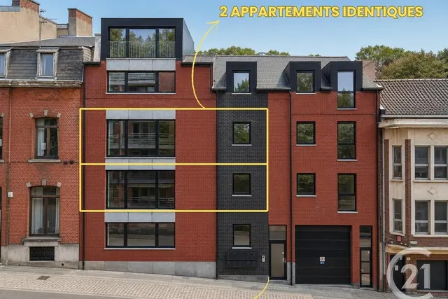 Appartement à vendre à Charleroi – 1/4