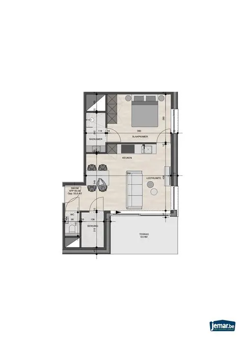 Appartement à vendre à Maasmechelen – 1/10