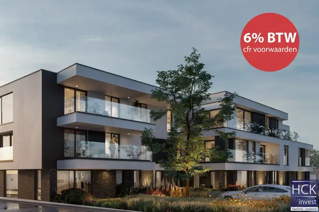 Gelijkvloersappartement à vendre à Kruishoutem – 1/9
