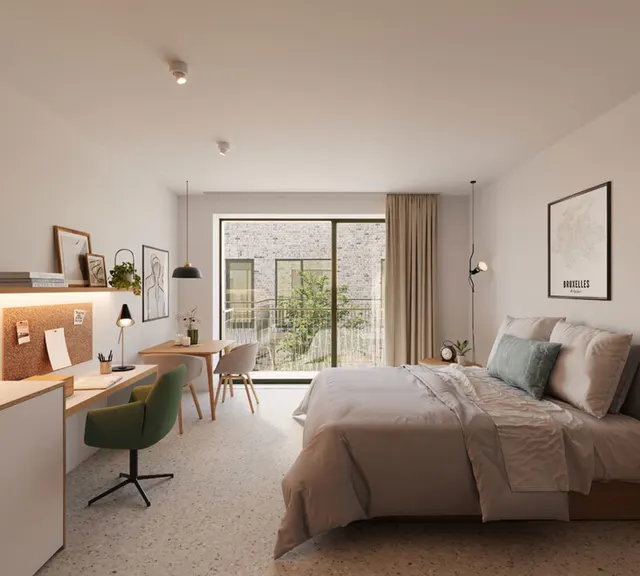Studio à vendre à Bruxelles – 1/8