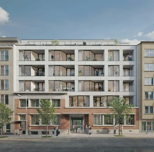 Rez-de-chaussée avec jardin à vendre à Evere – 1/10