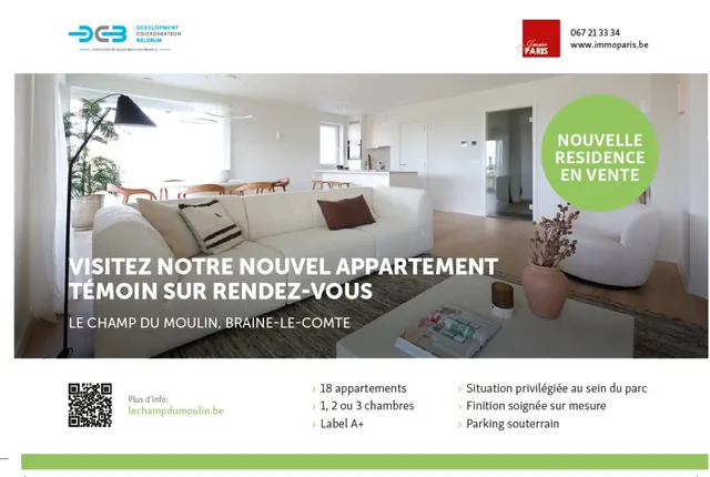 Apartment for sale in Braine-le-Comte – 1/9