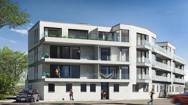 Nieuwbouw Appartement à vendre à Lede – 1/9