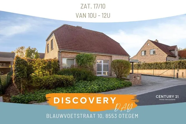 Huis te koop in Otegem – 1/4