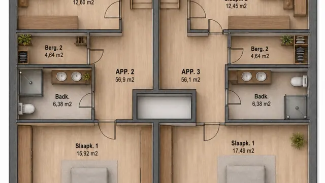 Duplex te koop in Genk – 1/8