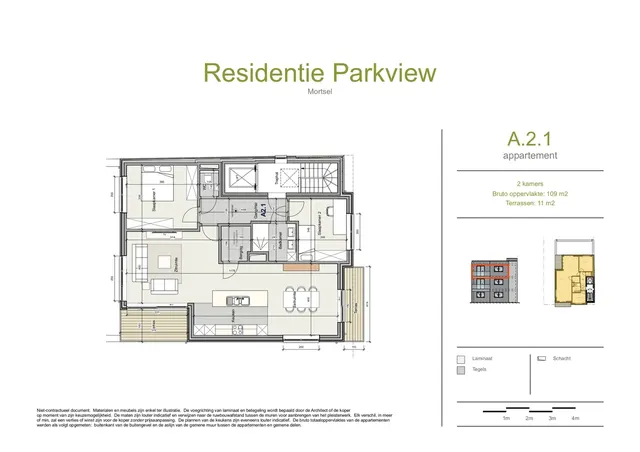 Appartement à vendre à Mortsel – 1/6