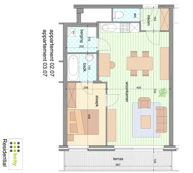Appartement à vendre à Blankenberge – 1/8