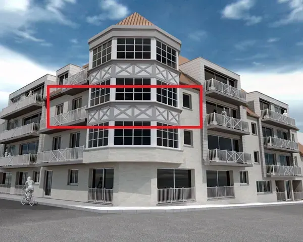 Appartement à louer à Blankenberge – 1/7