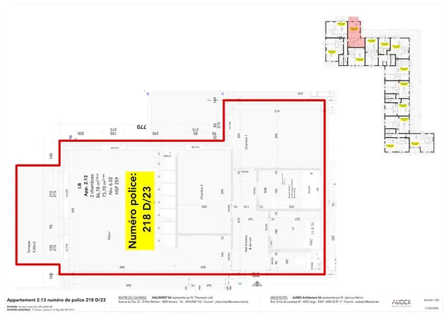 Appartement à vendre à Ans – 1/10