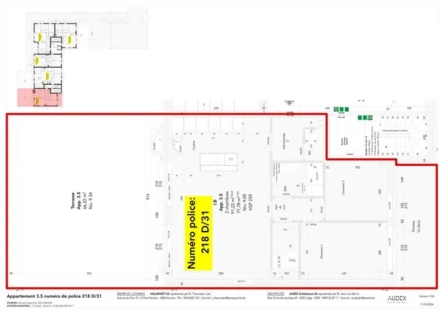 Appartement à vendre à Ans – 1/10