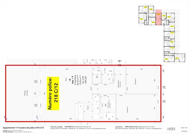 Appartement à vendre à Ans – 1/10