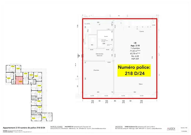 Appartement à vendre à Ans – 1/10