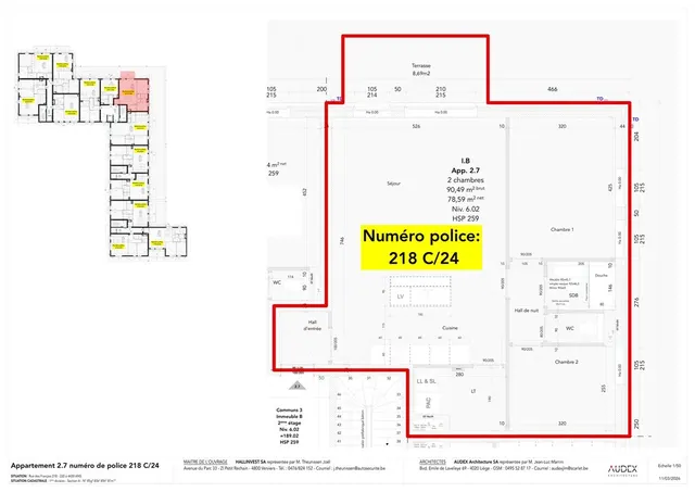 Appartement à vendre à Ans – 1/10