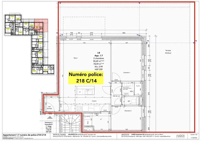 Appartement à vendre à Ans – 1/10