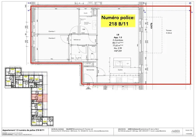 Appartement à vendre à Ans – 1/10