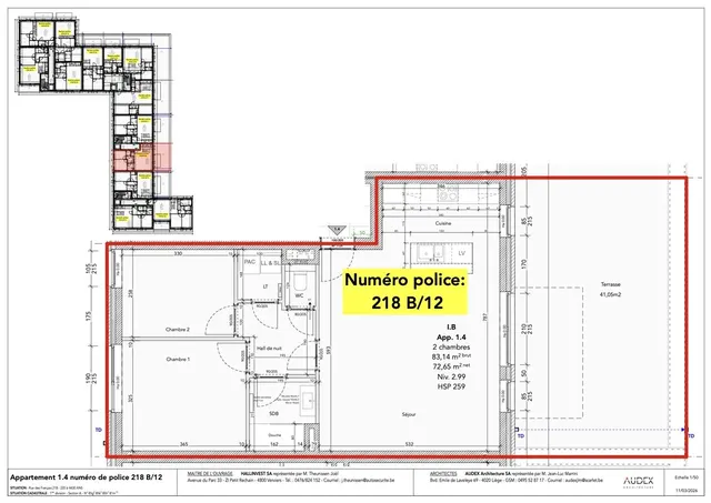 Appartement à vendre à Ans – 1/10