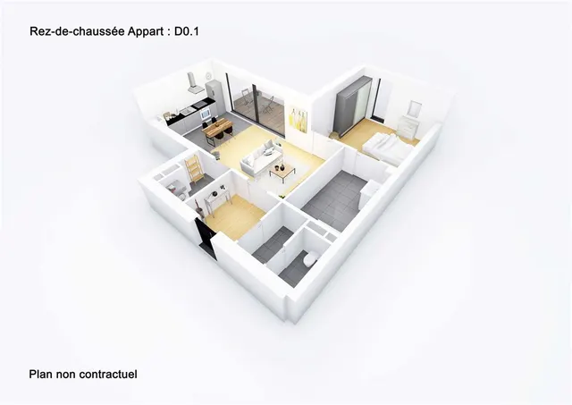 Appartement à vendre à Fléron – 1/8