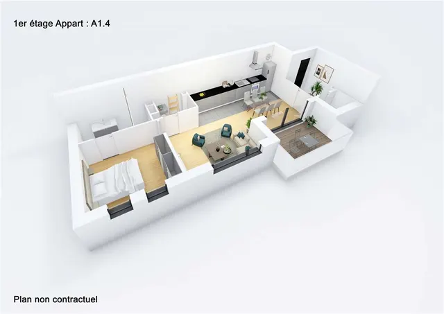 Appartement à vendre à Fléron – 1/8