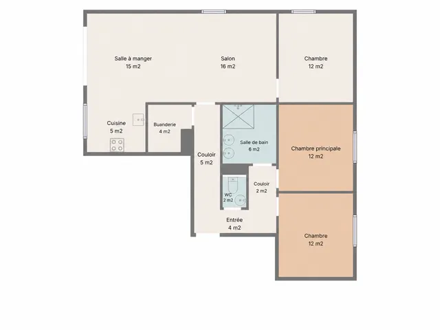 Appartement à vendre à Hautrage – 1/10