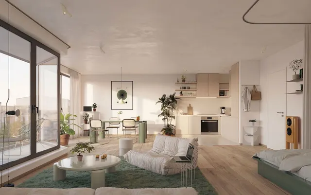 Studio te koop in Evere – 1/10