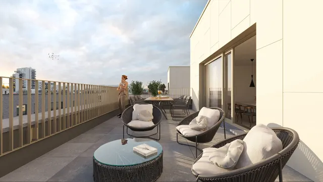 Penthouse te koop in Evere – 1/10