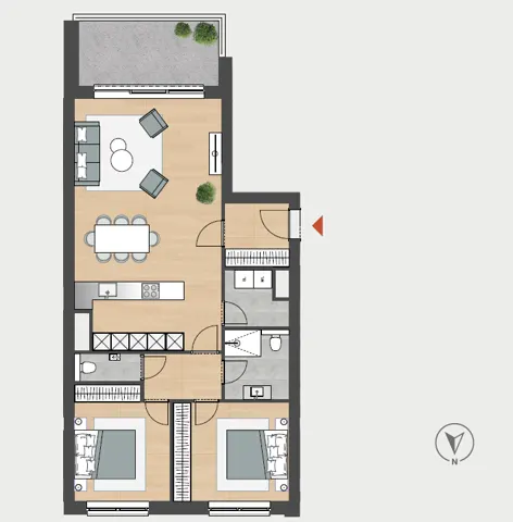 Appartement te koop in Liège – 1/10