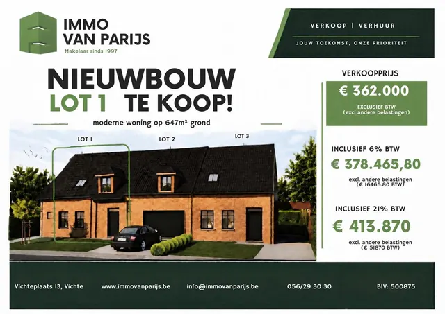 Huis te koop in Zwevegem – 1/5